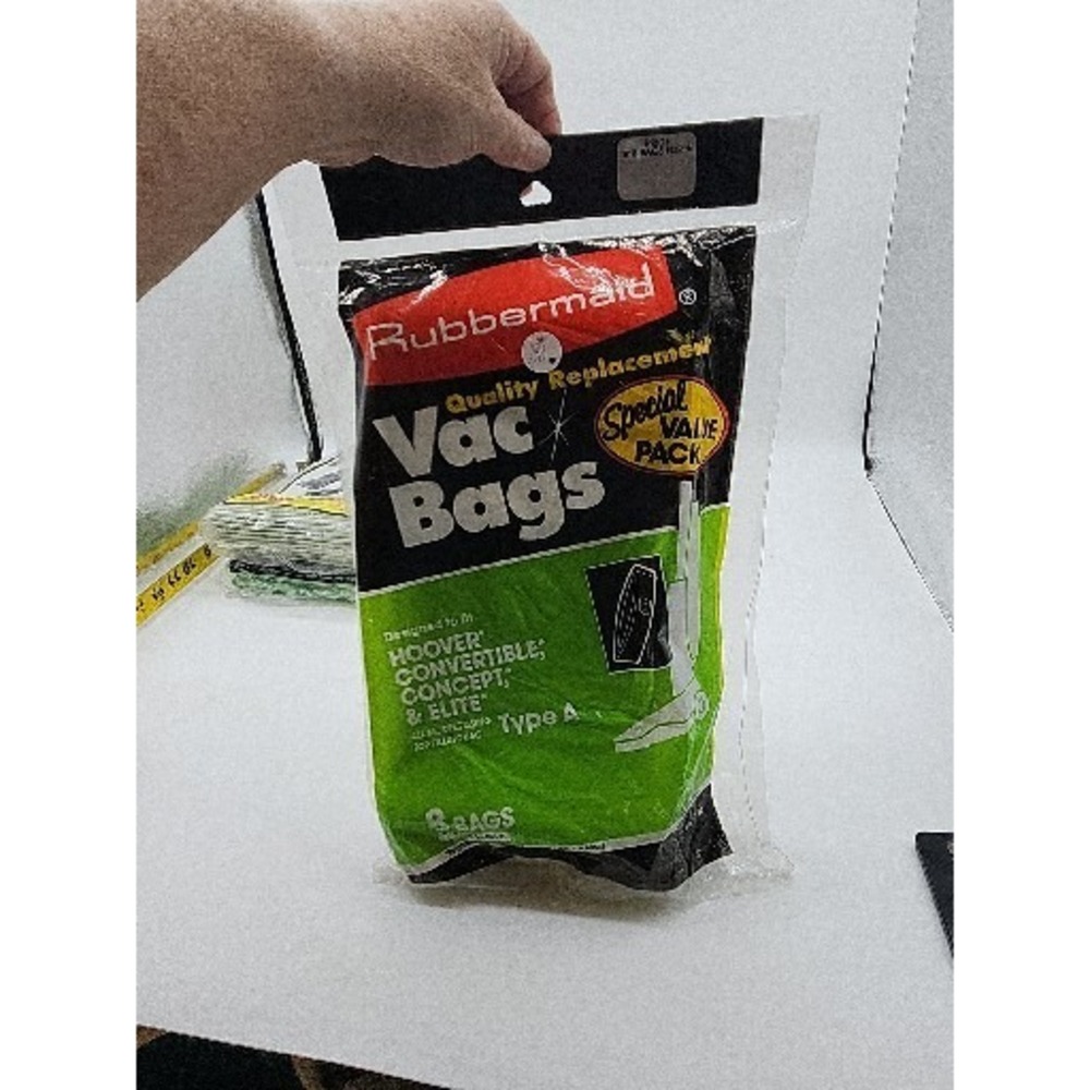 Hoover Allergen Filtration Vacuum Cleaner Bag Type A 5 Bags CONVERTIBLE CONCEPT
